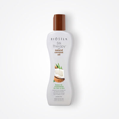 Silk Therapy With Natural Coconut Oil Leave-In Treatment - 5.64 Ounces